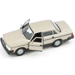 Volvo 240 GL - Guld / Beige (metallic) - Welly - 1:37