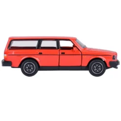 Volvo 240 GL (245 / Kombi) - Röd - Vintage - Majorette - 8 cm