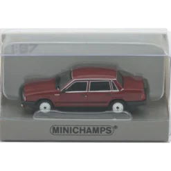 Volvo 740 GL - 1986 - Mörkröd - Minichamps - 1:87
