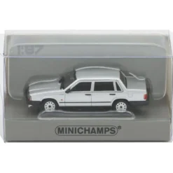 Volvo 740 GL - 1986 - Silver - Minichamps - 1:87