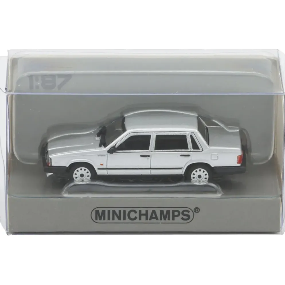 Volvo 740 GL - 1986 - Silver - Minichamps - 1:87