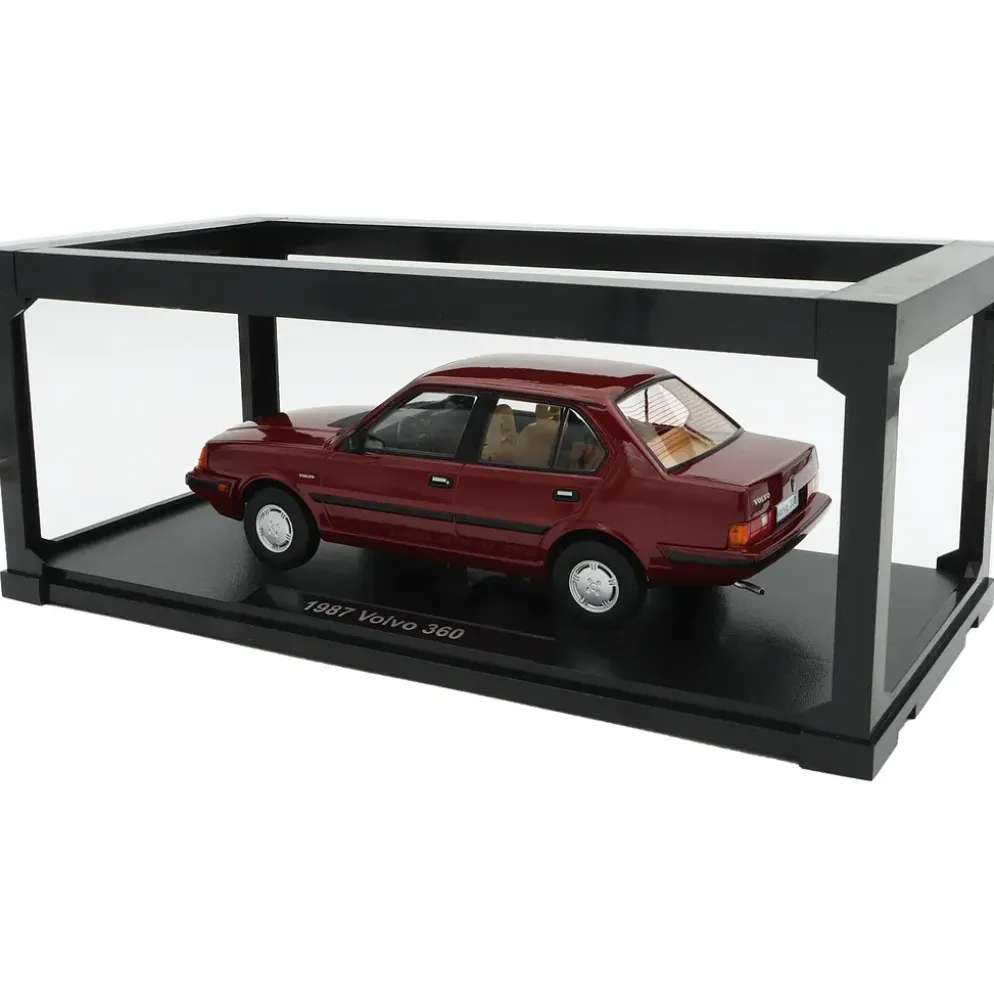 1987 Volvo 360 GLT - Mörkröd - Triple9 Collection - 1:18