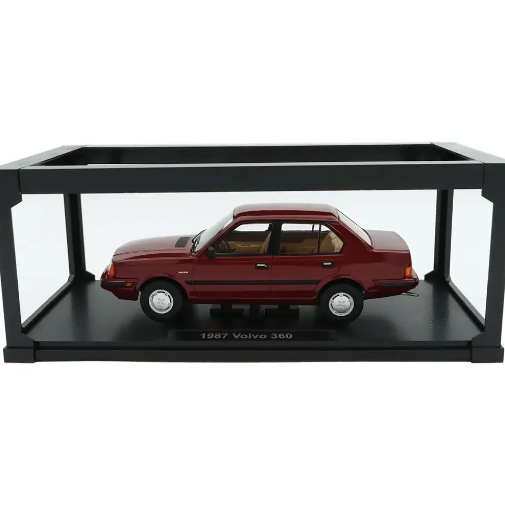 1987 Volvo 360 GLT - Mörkröd - Triple9 Collection - 1:18