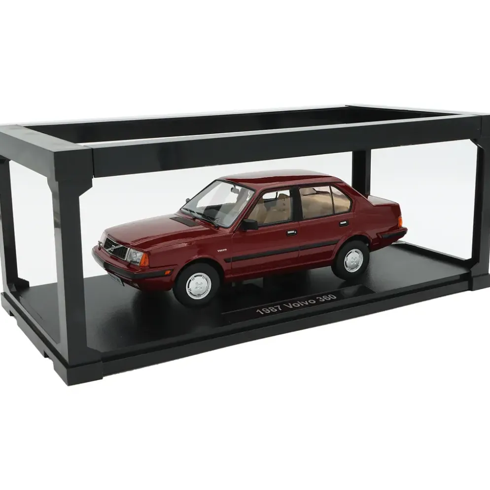 1987 Volvo 360 GLT - Mörkröd - Triple9 Collection - 1:18