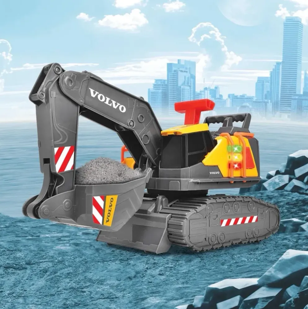 Volvo Grävmaskin - Power Excavator - Dickie Toys - 30 cm
