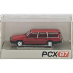 Volvo 740 Kombi - Röd - 1985 - PCX87 - 1:87
