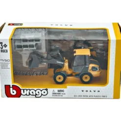 Volvo L25 Electric - Kompaktlastare med skopa - BBurago - 1:50