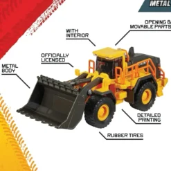 Volvo L350H Hjullastare - Wheel Loader - Majorette - 21 cm