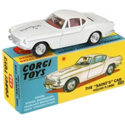 Volvo P1800 - Vit - The Saint - 258 - Corgi Toys - 1:45