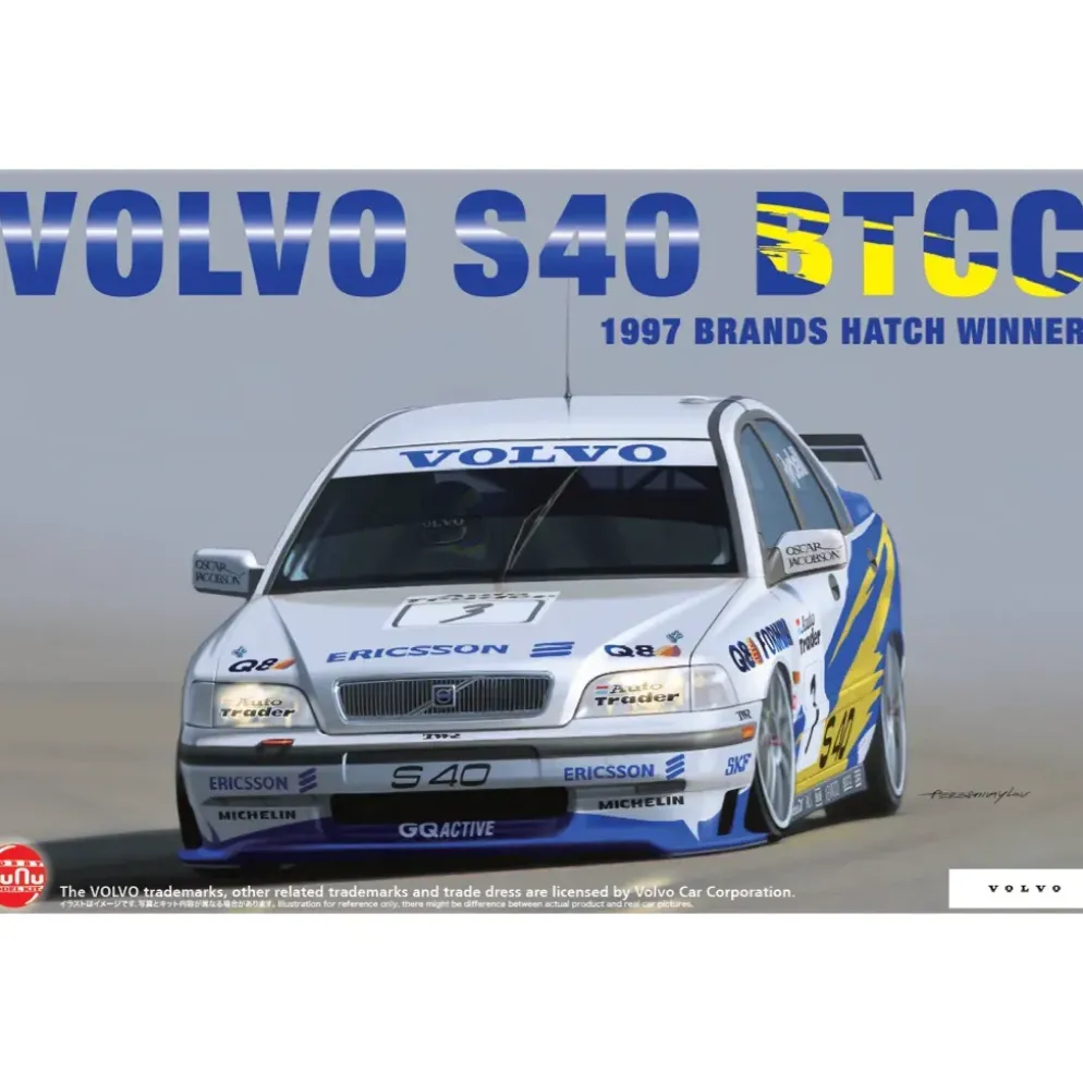 Volvo S40 BTCC 1997 Brands Hatch Winner - NuNu - 1:24