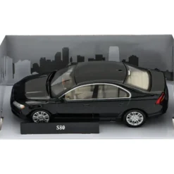Volvo S80 - Svart - 2006 - Cararama - 1:43