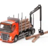 Volvo - Timmerbil med kran - Röd - EMEK - 33 cm