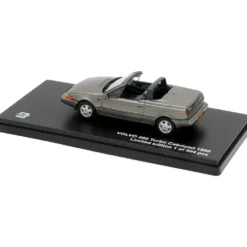 Volvo 480 Turbo Cabriolet 1990 - Silver - Triple9 - 1:43