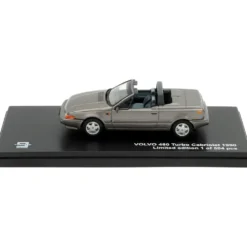 Volvo 480 Turbo Cabriolet 1990 - Silver - Triple9 - 1:43