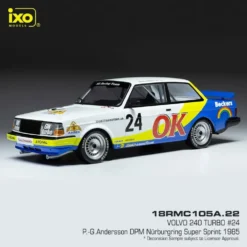 Volvo 240 Turbo #24 P-G Andersson 1985 - Ixo Models - 1:18