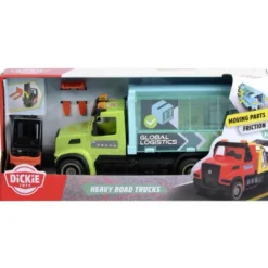 Volvo VHD 300 - Med gaffeltruck - Dickie Toys - 22 cm
