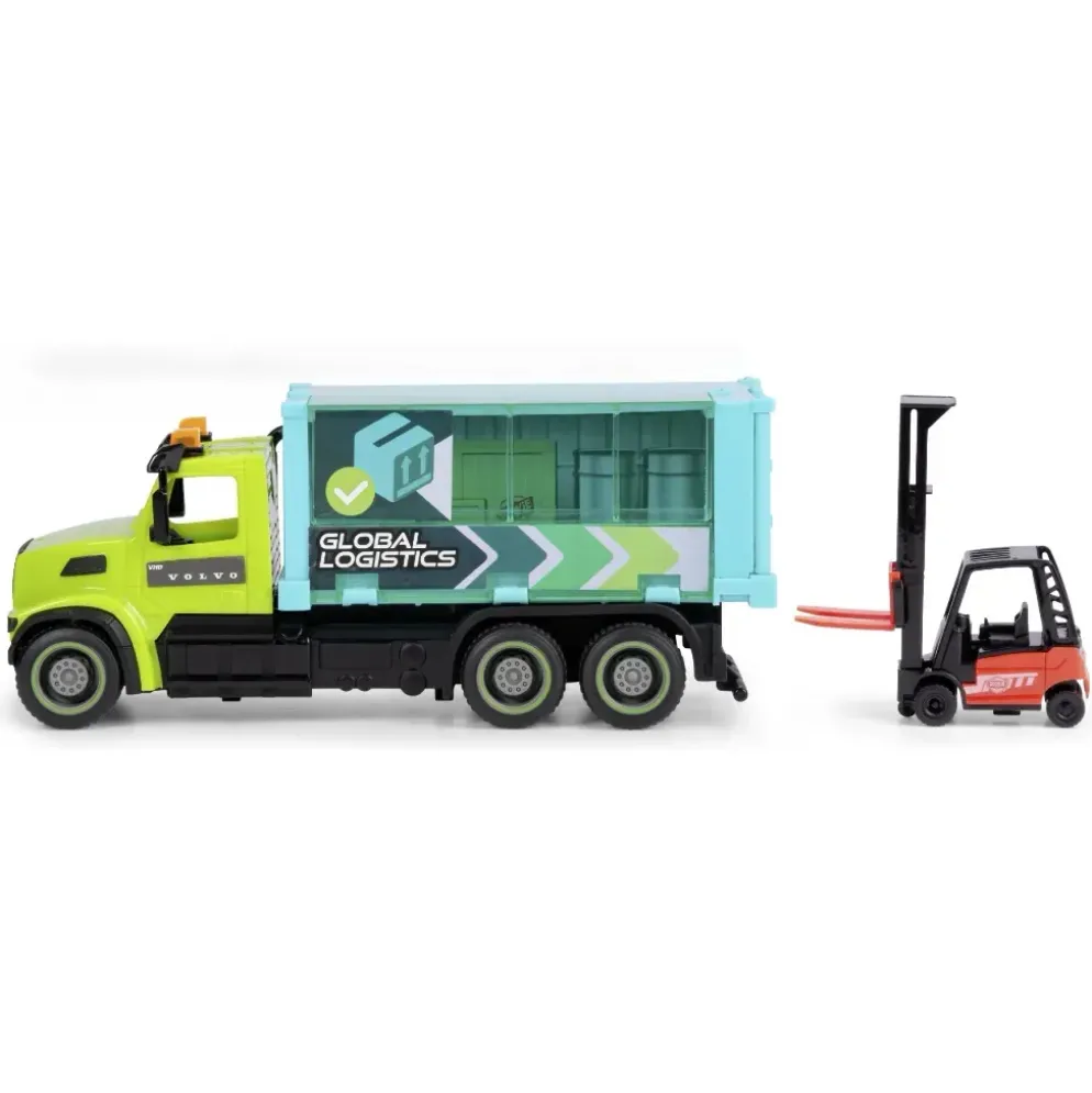 Volvo VHD 300 - Med gaffeltruck - Dickie Toys - 22 cm