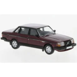 Volvo 240 - Vinröd - 1989 - PCX87 - 1:87