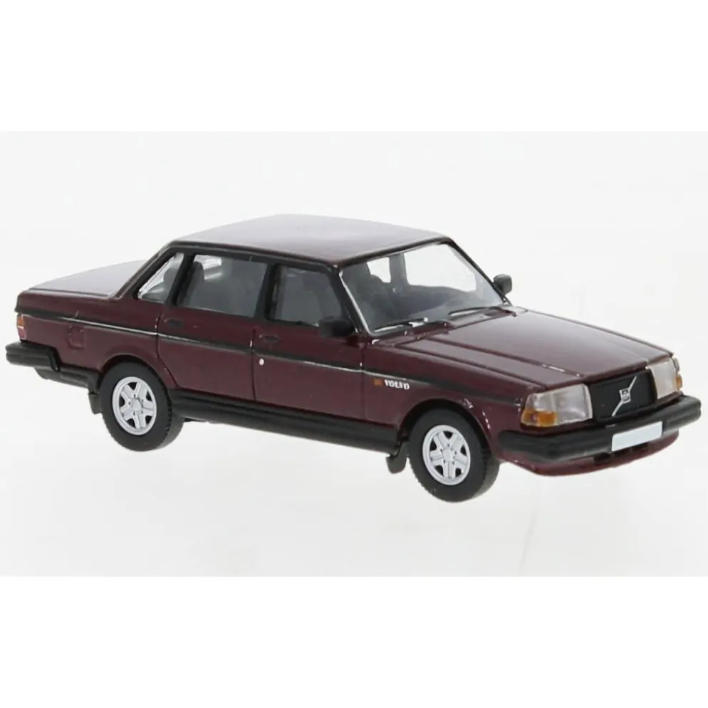 Volvo 240 - Vinröd - 1989 - PCX87 - 1:87