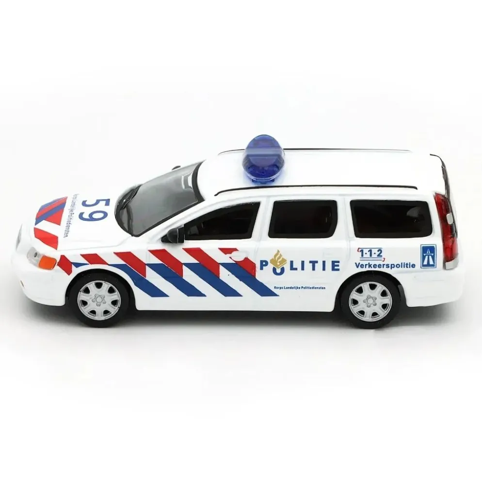 Volvo V70 - Nederländsk Polisbil - Cararama - 1:43