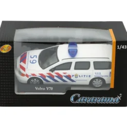 Volvo V70 - Nederländsk Polisbil - Cararama - 1:43