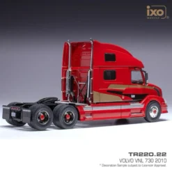 Volvo VNL 730 - 2010 - Röd - Ixo Models - 1:43