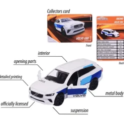 Volvo V90 - Racing Cars - Majorette - 1:64