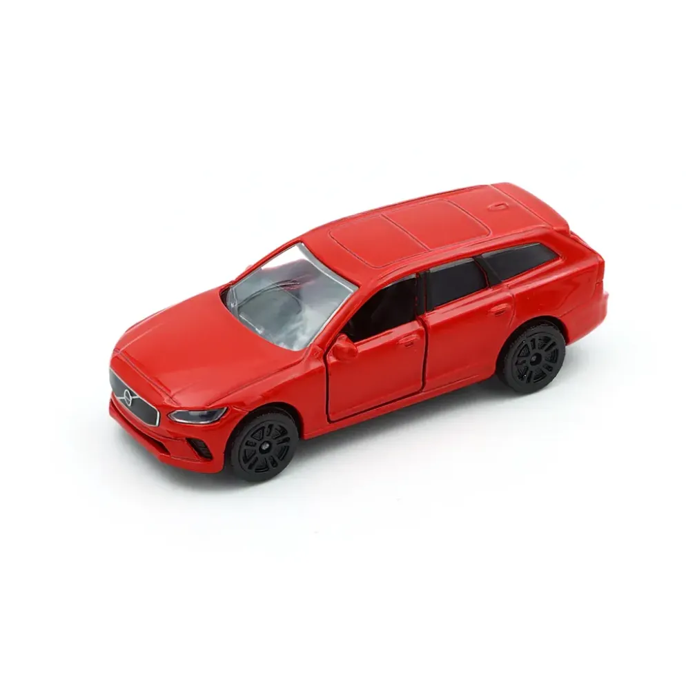 Volvo V90 - Röd - Norrsken - Majorette - 7 cm