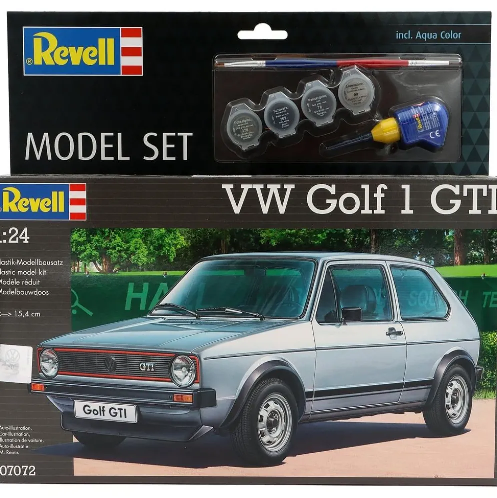 VW Golf 1 GTI - Byggmodell - 7072 - Revell - 1:24
