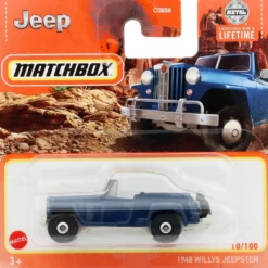 1948 Willys Jeepster - Blå - Matchbox