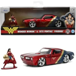 Wonder Woman & 1972 Pontiac Firebird - Jada Toys - 1:32