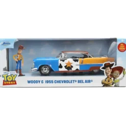Woody & 1955 Chevrolet Bel Air - Toy Story - Jada - 1:24