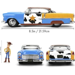 Woody & 1955 Chevrolet Bel Air - Toy Story - Jada - 1:24