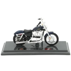 2012 XL 1200V Seventy-Two - Harley - Blå - Maisto - 1:18