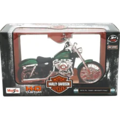 2013 XL 1200V Seventy-Two - Harley - Grön - Maisto - 1:12
